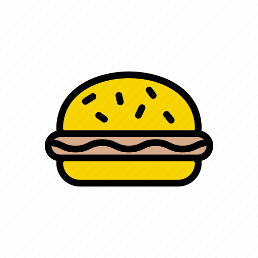 Burger, eat, fastfood, meal, snack icon - Download on Iconfinder
