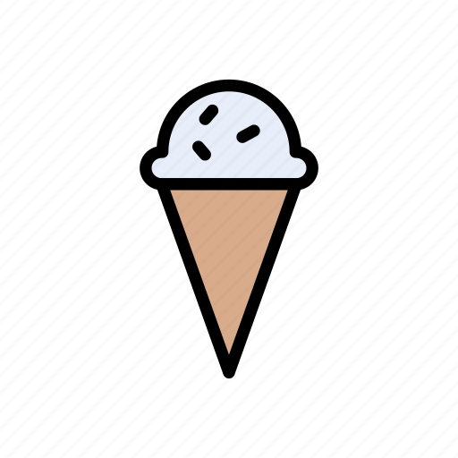 Cold, cone, delicious, icecream, sweet icon - Download on Iconfinder