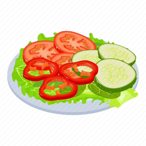 Healthyfood, isometric, object, sign icon - Download on Iconfinder
