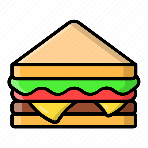 Cafe, eat, fastfood, food, meal, restaurant, sandwich icon - Download on Iconfinder