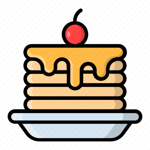 Cafe, dessert, eat, fastfood, food, pancake, restaurant icon - Download on Iconfinder