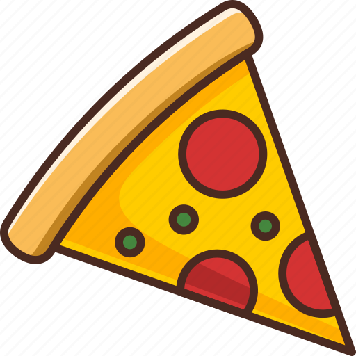 Fast, food, pizza, filled icon - Download on Iconfinder