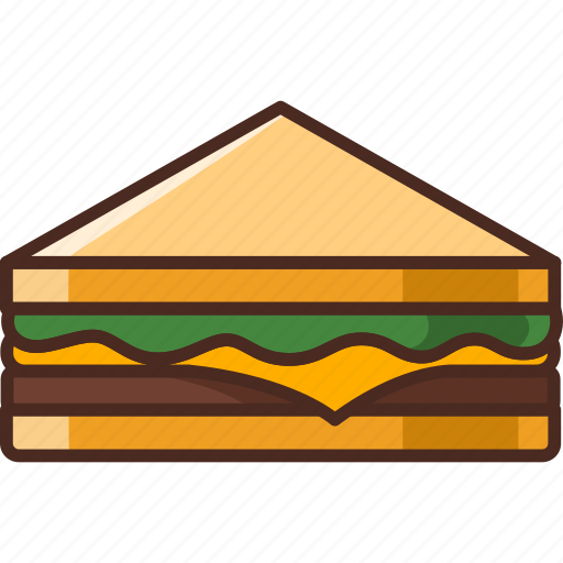 Fast, food, sandwich, filled icon - Download on Iconfinder