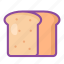 bread, bakery, toast, breakfast 