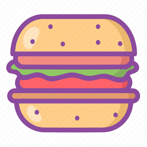 Burger, hamburger, food, snack icon - Download on Iconfinder
