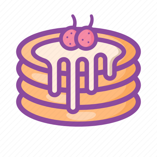 Pancakes, dessert, sweet, cake icon - Download on Iconfinder