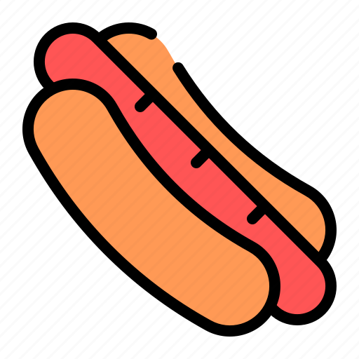 Hot dog, hotdog, sausage, food, fast food, junk food icon - Download on Iconfinder