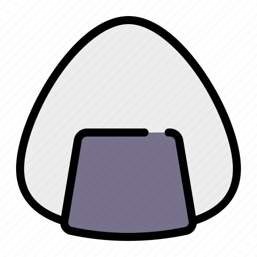 Onigiri, rice ball, rice, food, fast food, japanese food icon - Download on Iconfinder