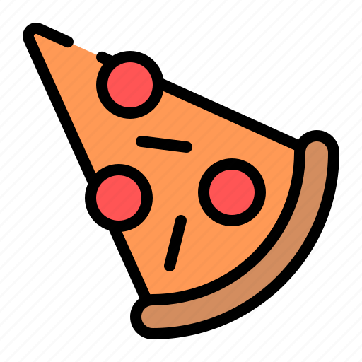 Pizza, pizza slice, slice, food, fast food, italian food icon - Download on Iconfinder