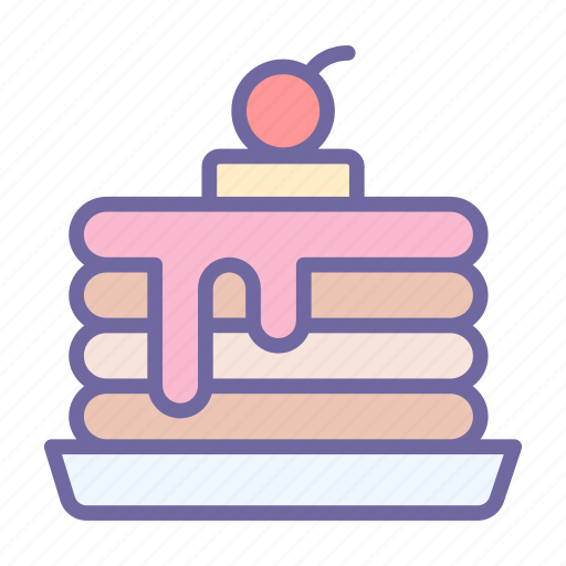 Pancake, food, cake, eat, dessert icon - Download on Iconfinder