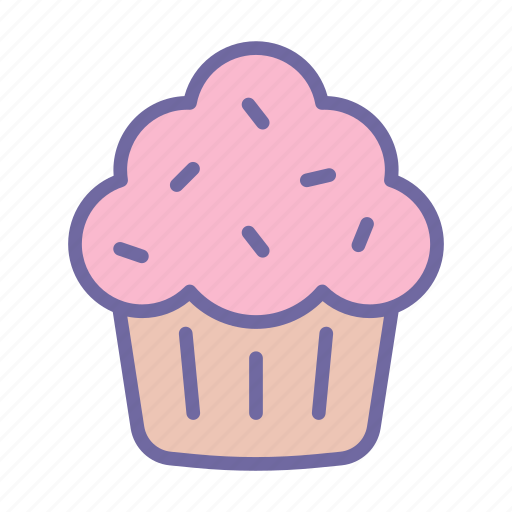 Cupcake, cake, food, dessert, cream icon - Download on Iconfinder