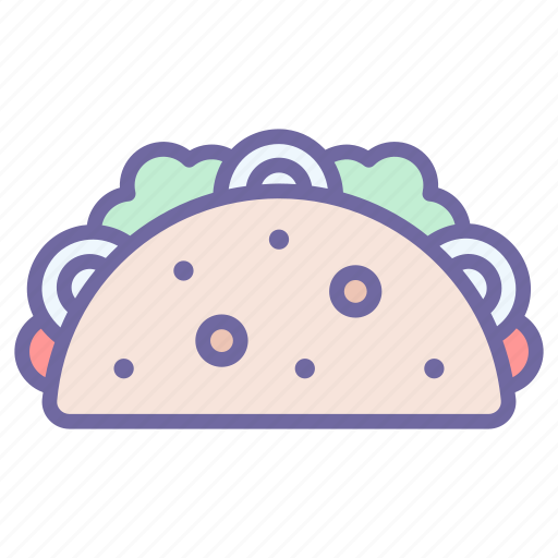 Taco, food, fast, mexican, eat icon - Download on Iconfinder