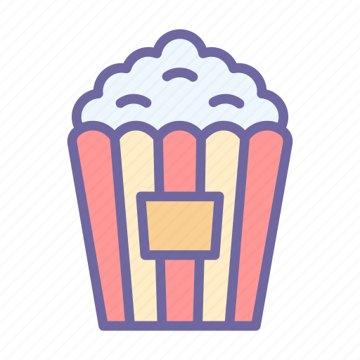 Popcorn, corn, movie, cinema, food, eat icon - Download on Iconfinder