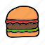 hamburger, fast food, cheeseburger, junk food, burger 