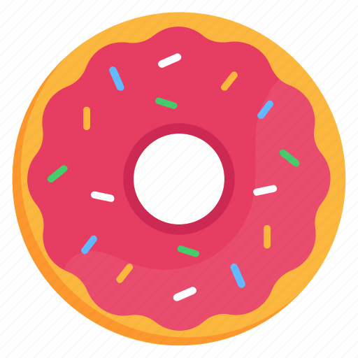 Donut, doughnut, confectionery, bakery, food icon - Download on Iconfinder
