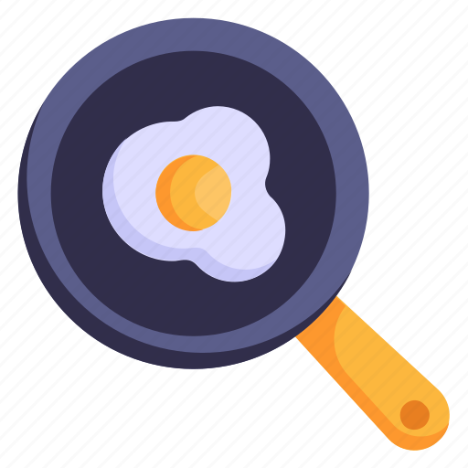 Breakfast, fried egg, egg, fry pan, omelet icon - Download on Iconfinder