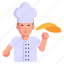 chef, baker, culinarian, cook, person 