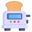 bread toaster, kitchen appliance, toaster, toaster oven, cabinet oven