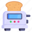 bread toaster, kitchen appliance, toaster, toaster oven, cabinet oven 