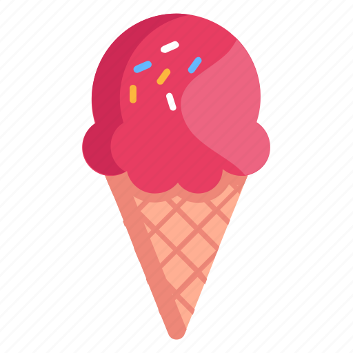 Cone, ice cream, ice cone, frozen, dessert icon - Download on Iconfinder