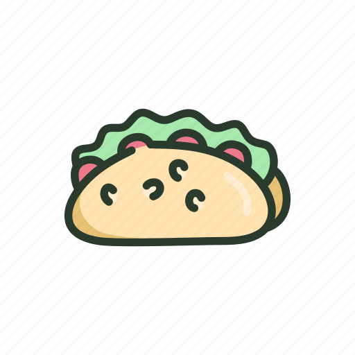 Fast, food, taco, restaurant, kitchen icon - Download on Iconfinder