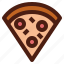 fast, food, italy, pizza, slice 