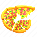 pizza, fastfood, food, delicious, tasty, beverage 