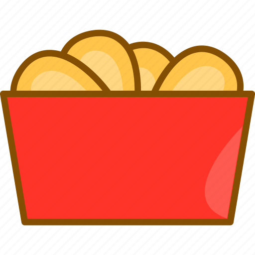 Chicken, chicken nuggets, fast, food, food icon, nuggets, package icon - Download on Iconfinder