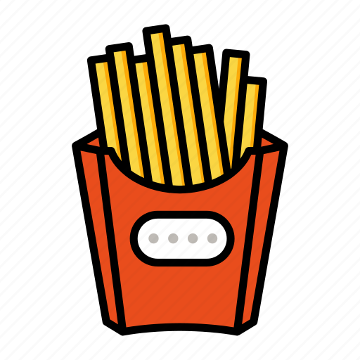 Chips, fast, finger, food, french, fries icon - Download on Iconfinder