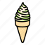 cone, cream, fast, food, ice, party, sweet 