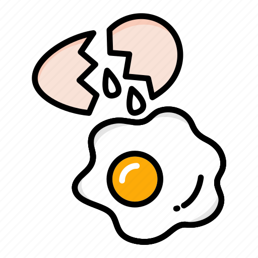 Breakfast, egg, fast, food, fry, frying, protein icon - Download on Iconfinder