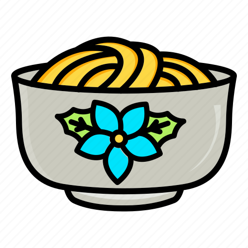 Bowl, fast, food, meal, noodle, pasta, spaghetti icon - Download on Iconfinder