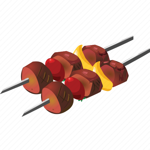 Barbecue, bbq, food, grill, kebab, meat, skewers icon - Download on Iconfinder