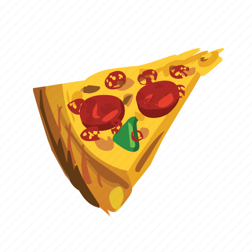 Cheese, fast food, italian, pepperoni, pizza, slice, takeaways icon - Download on Iconfinder