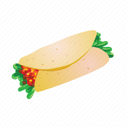 Enchilada, food, mexican, tortilla, wrap icon - Download on Iconfinder