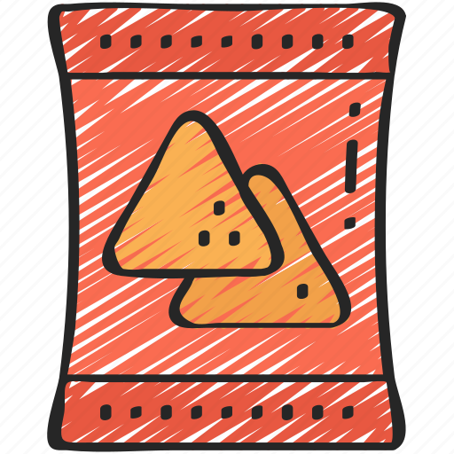 Chips, crisps, eating, fast food, nachos icon - Download on Iconfinder
