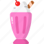 milkshake, smoothie, dessert, glass, beverage, drink 