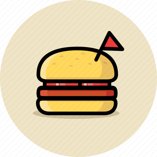 Burger, fast food, cheeseburger, hamburger icon - Download on Iconfinder