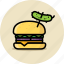 burger, cheeseburger, fast food, hamburger, junk food, pickle 