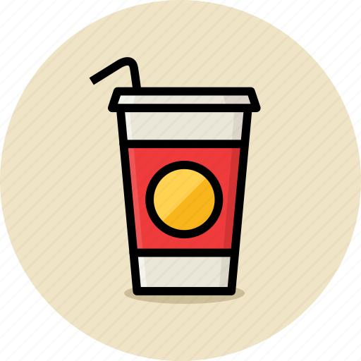 Cola, cup, drink, fast food, junk food, soda icon - Download on Iconfinder
