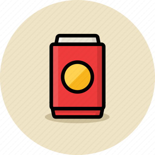 Can, cola, fast food, junk food, soda icon - Download on Iconfinder