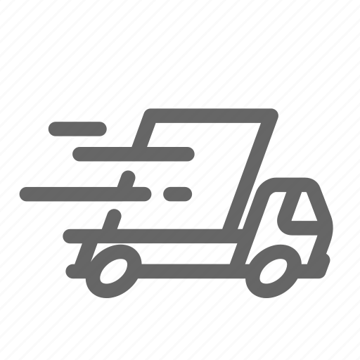 Delivery, fast, shipping, speed, truck icon - Download on Iconfinder