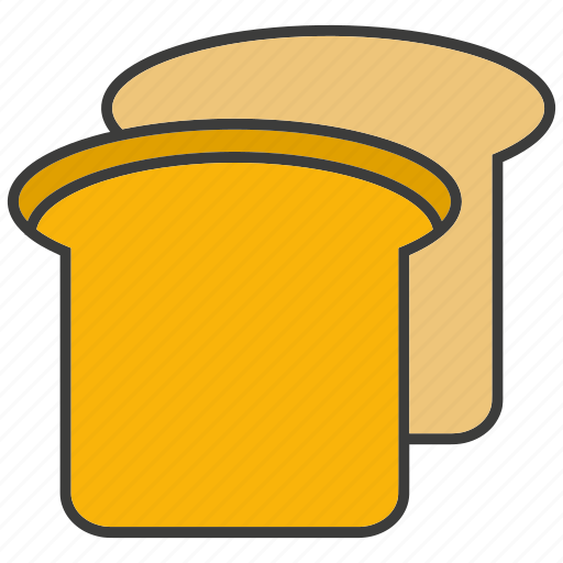 Bread, breakfast, eat, food, toast icon - Download on Iconfinder