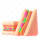 sandwich, front 