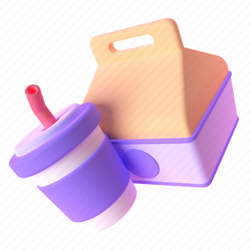 Package, box, dynamic 3D illustration - Download on Iconfinder