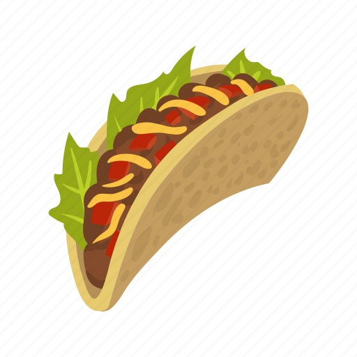 Burrito, fastfood, food, mexican, mustache, taco, wrap icon - Download on Iconfinder