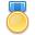 3, medal, silver icon