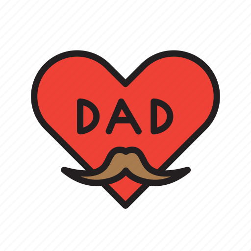 Dad, fatherday, i, love icon - Download on Iconfinder