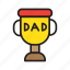 fatherday, trophy 