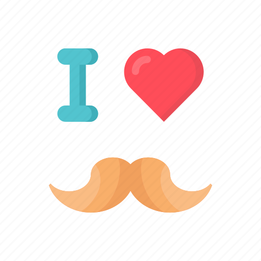 Dad, father, i, love icon - Download on Iconfinder